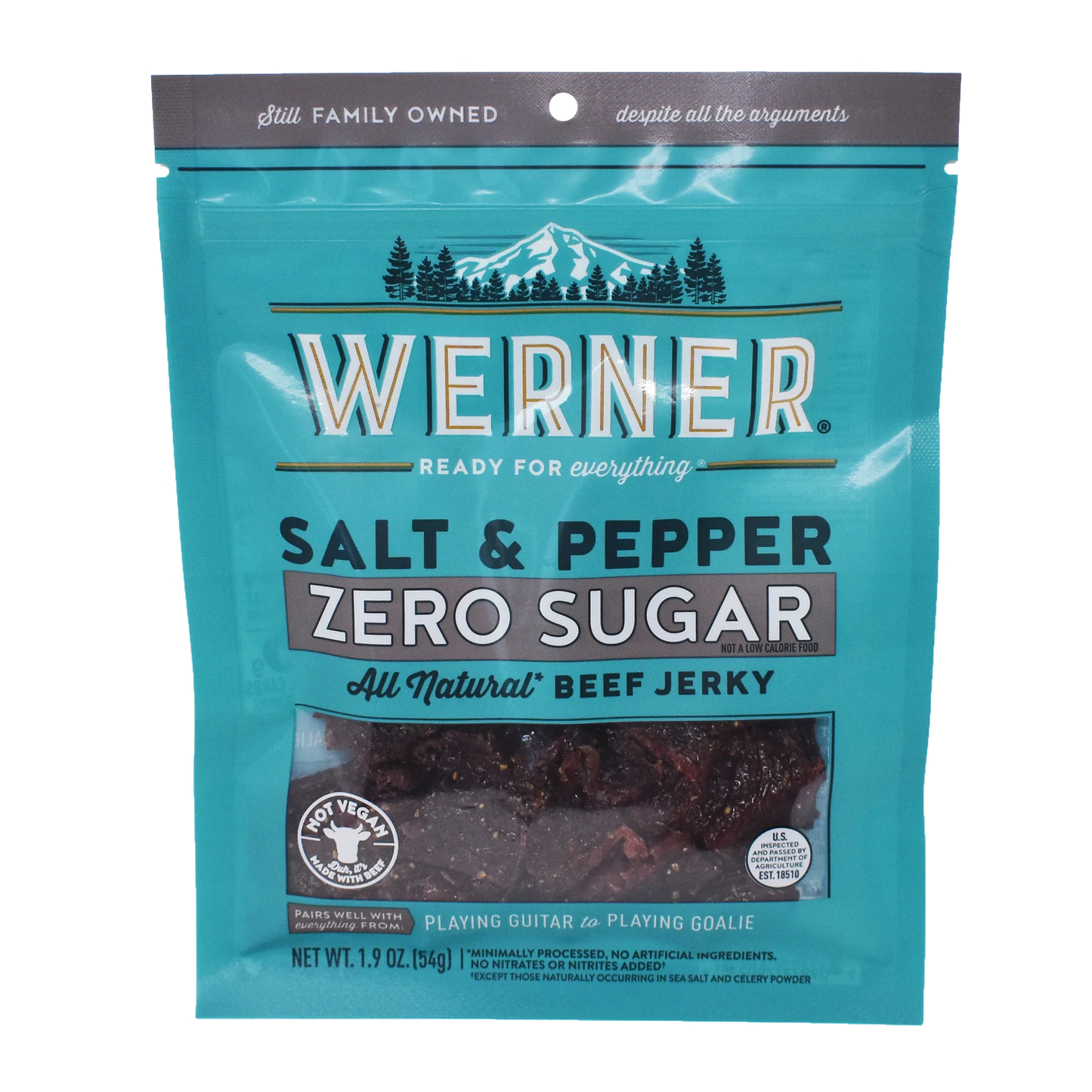 Werner 1.4oz 0 Sugar Salt and Pepper