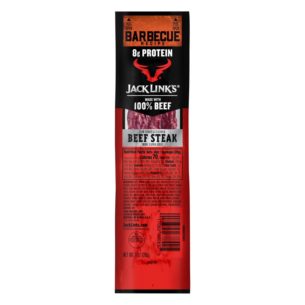 Jack Links 1oz Kipper BBQ