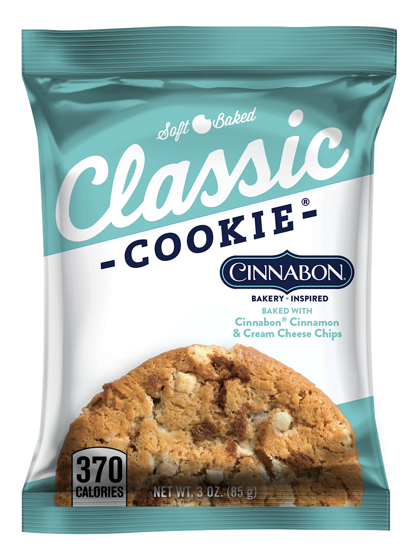 Classic Cookies 3oz Cinnabon Cinnamon