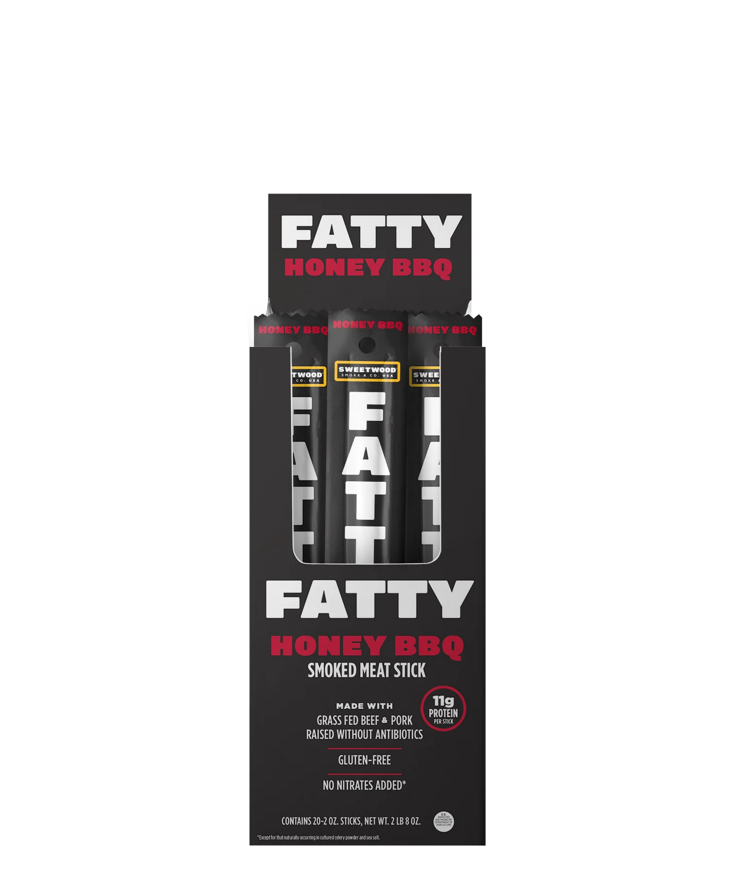 Fatty Sticks 2oz Honey BBQ