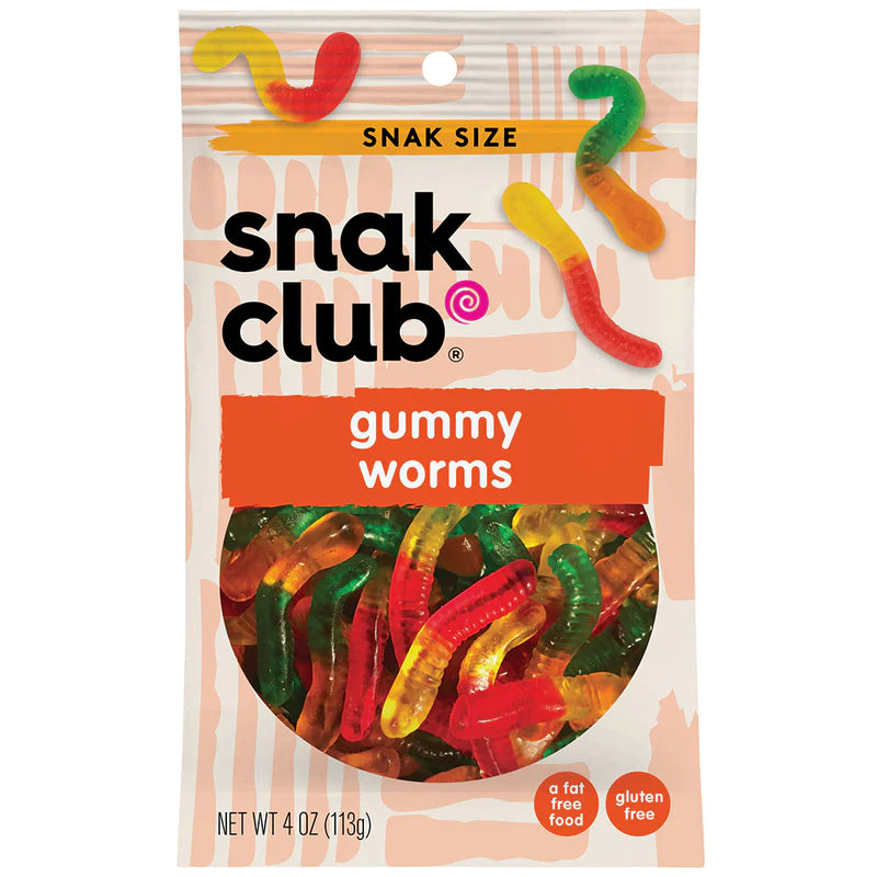 Snack Club Snack Size Gummy Worms