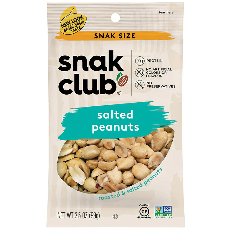 Snack Club Snack Size Salted Peanuts