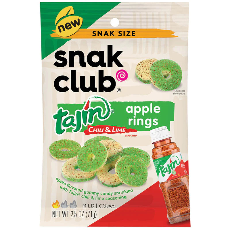 Snack Club Snack Size Tajin Apple Rings