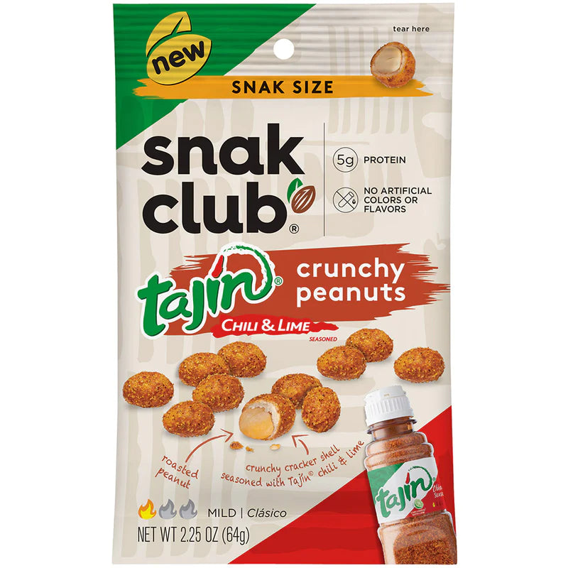 Snack Club Snack Size Tajin Crunchy Peanuts