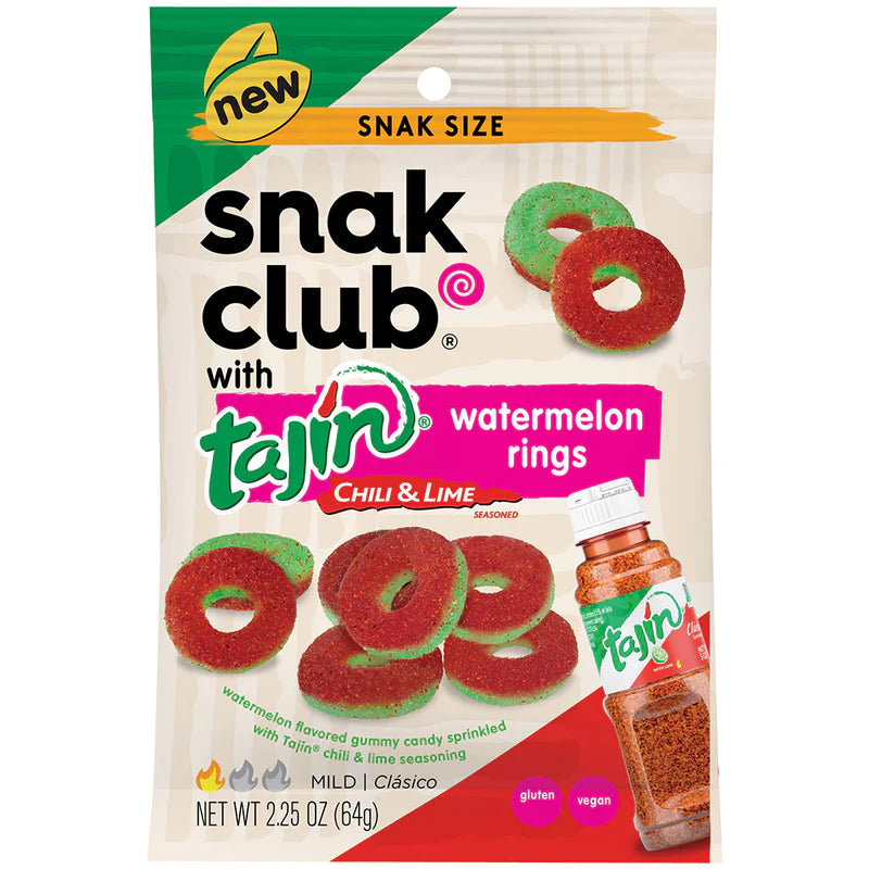 Snack Club Snack Size Tajin Watermelon Rings