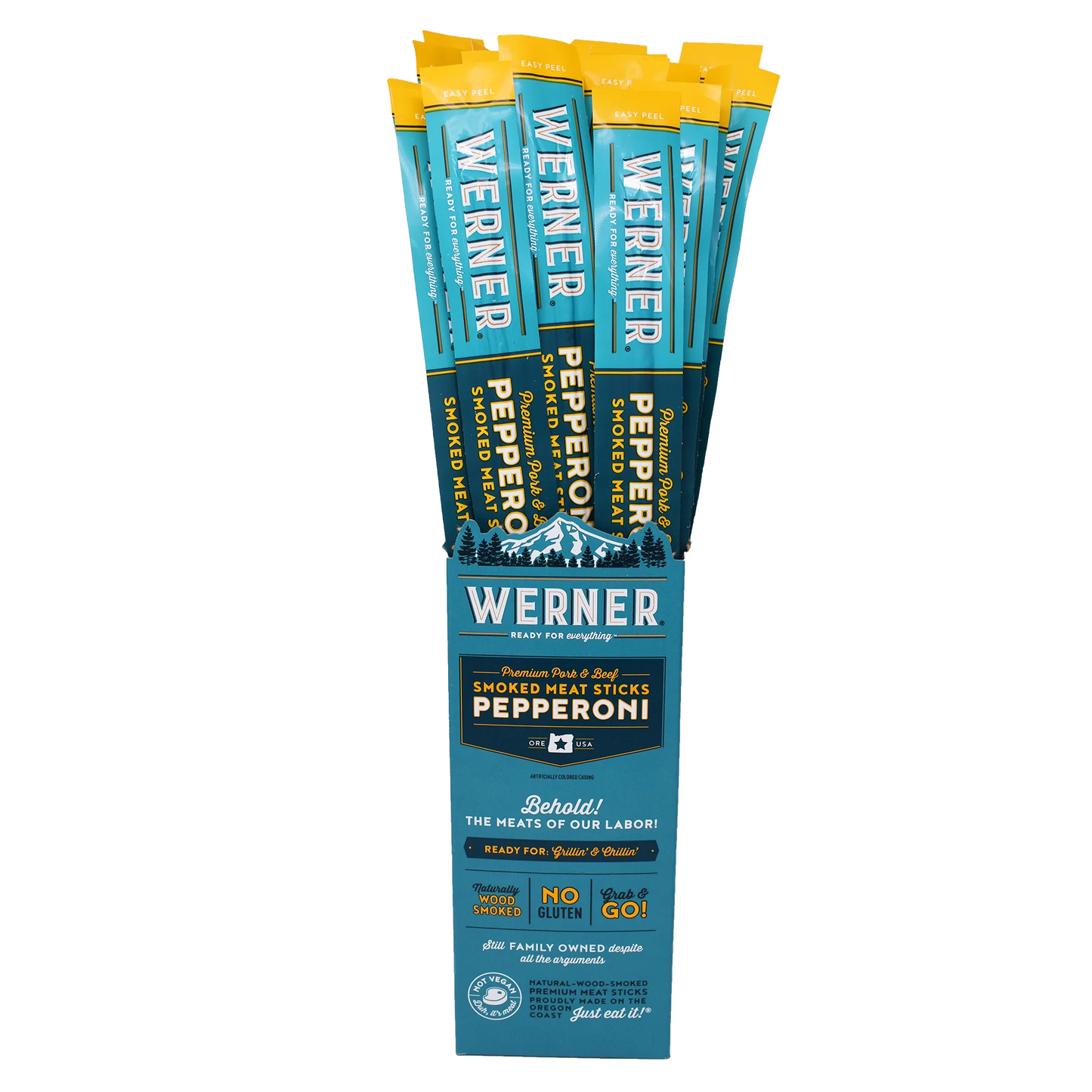 Werner 1.35oz Sticks Pepperoni