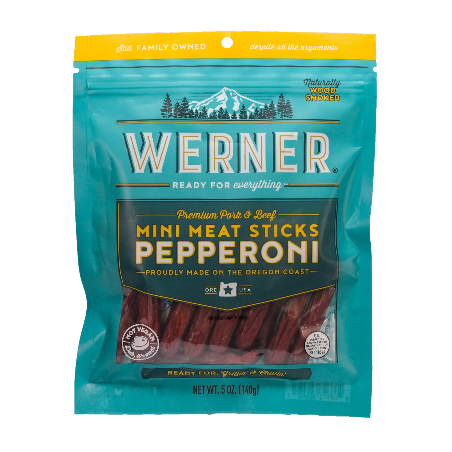Werner Mini Sticks 5oz Pepperoni
