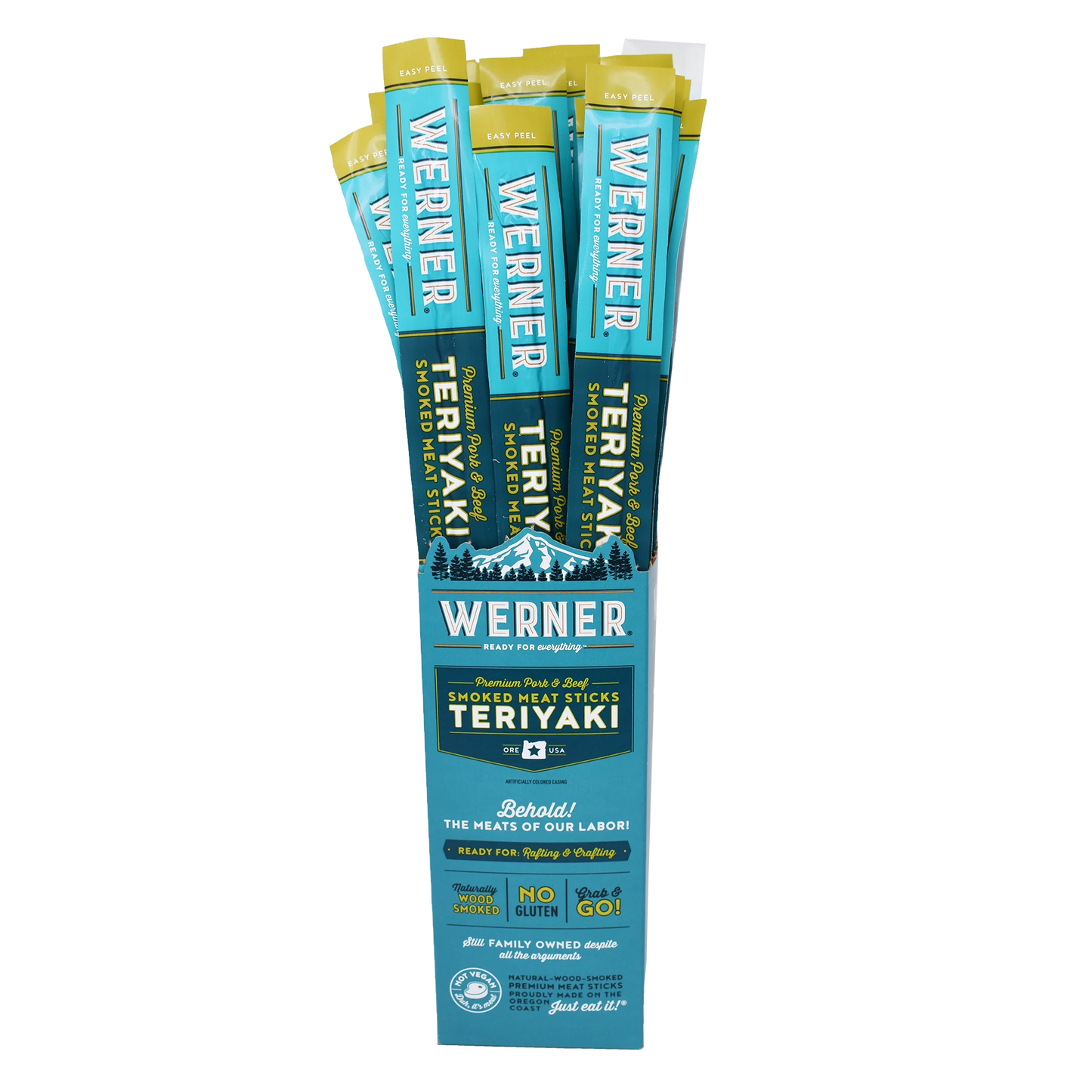 Werner 1.35oz Sticks Teriyaki