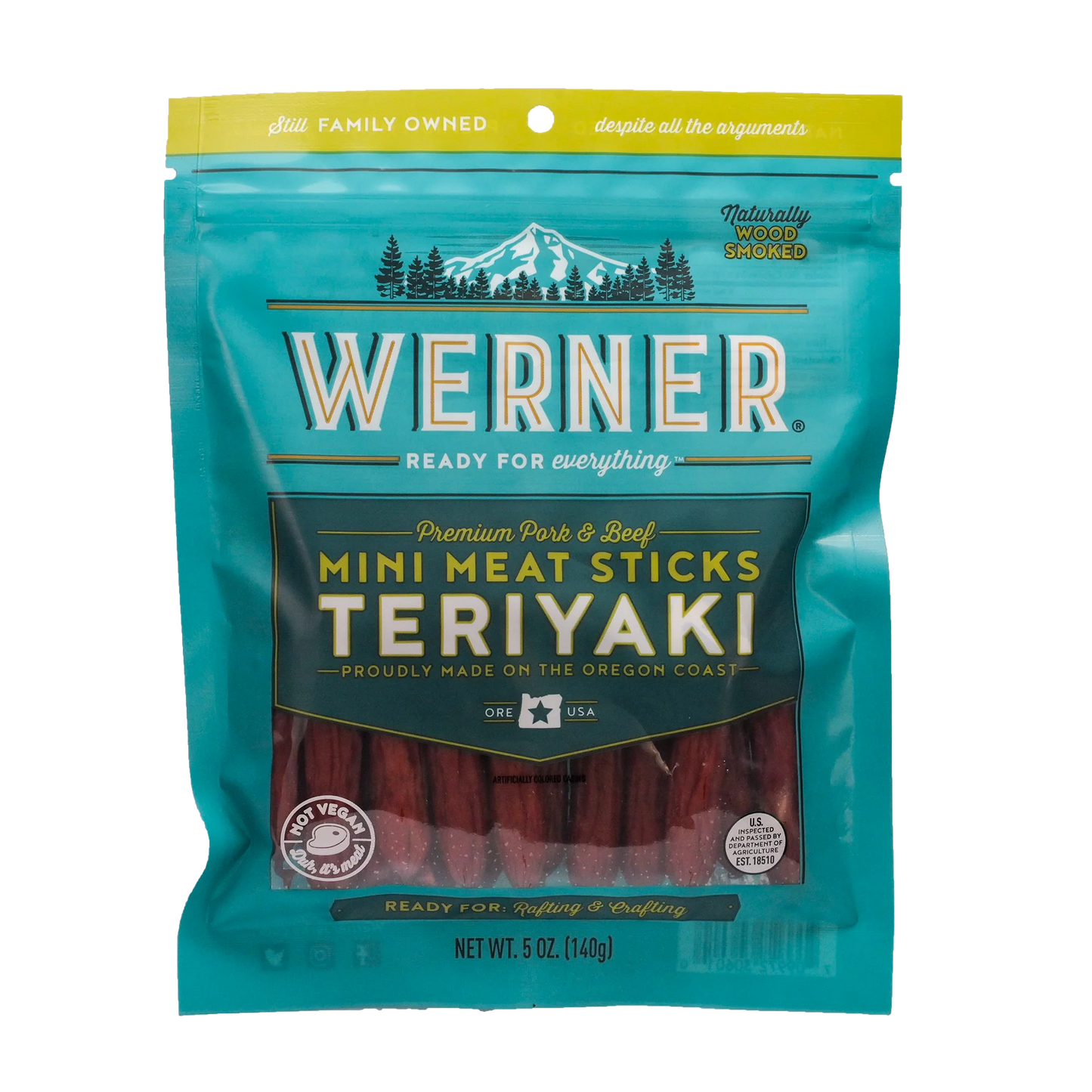 Werner Mini Sticks 5oz Teriyaki