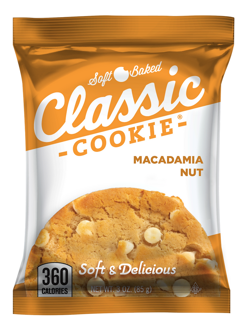Classic Cookies 3oz White Chocolate Macadamia Nut