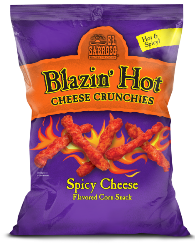 El Sabroso Blazin' Hot Cheese Crunchies