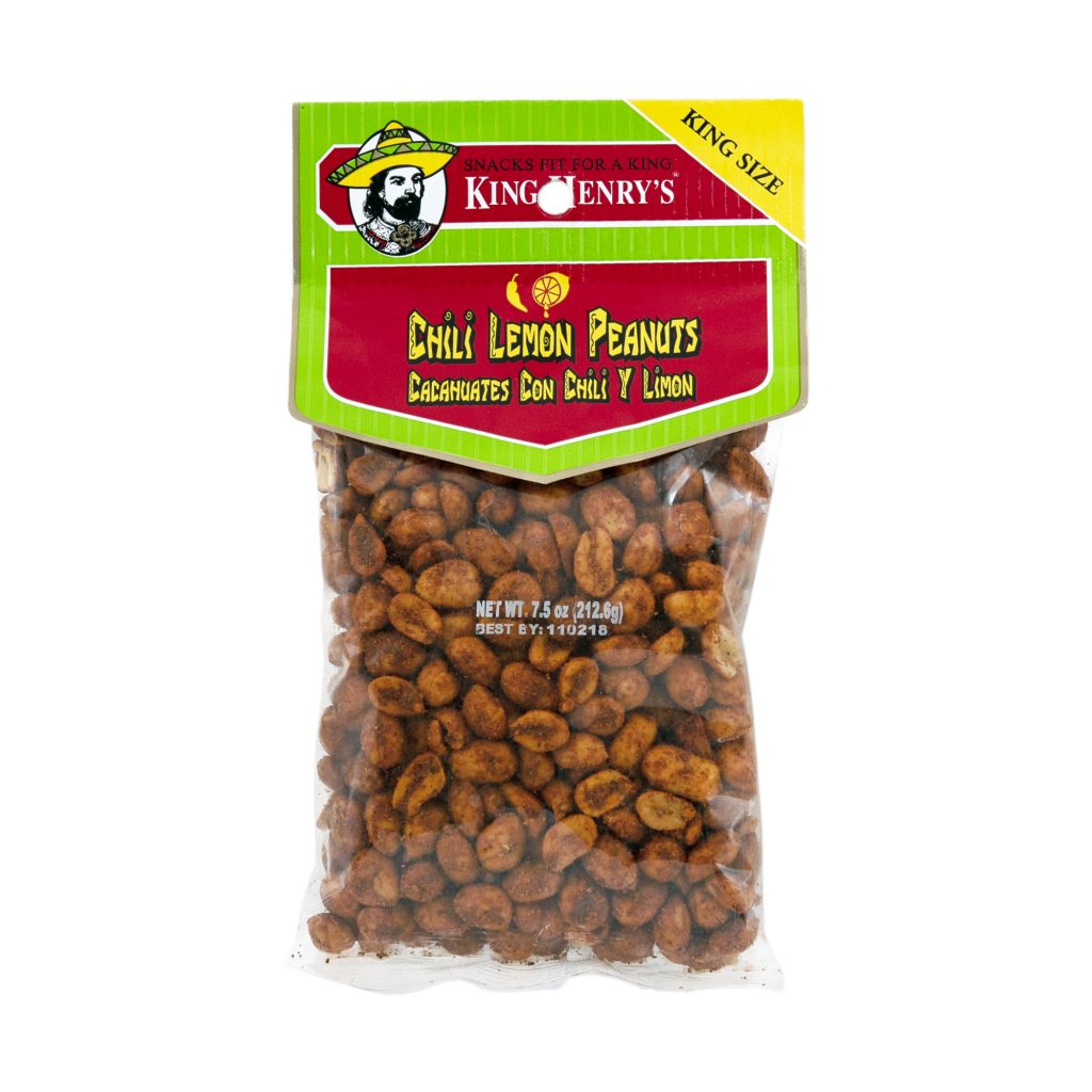 King Henry Chili Lemon Peanuts King Size