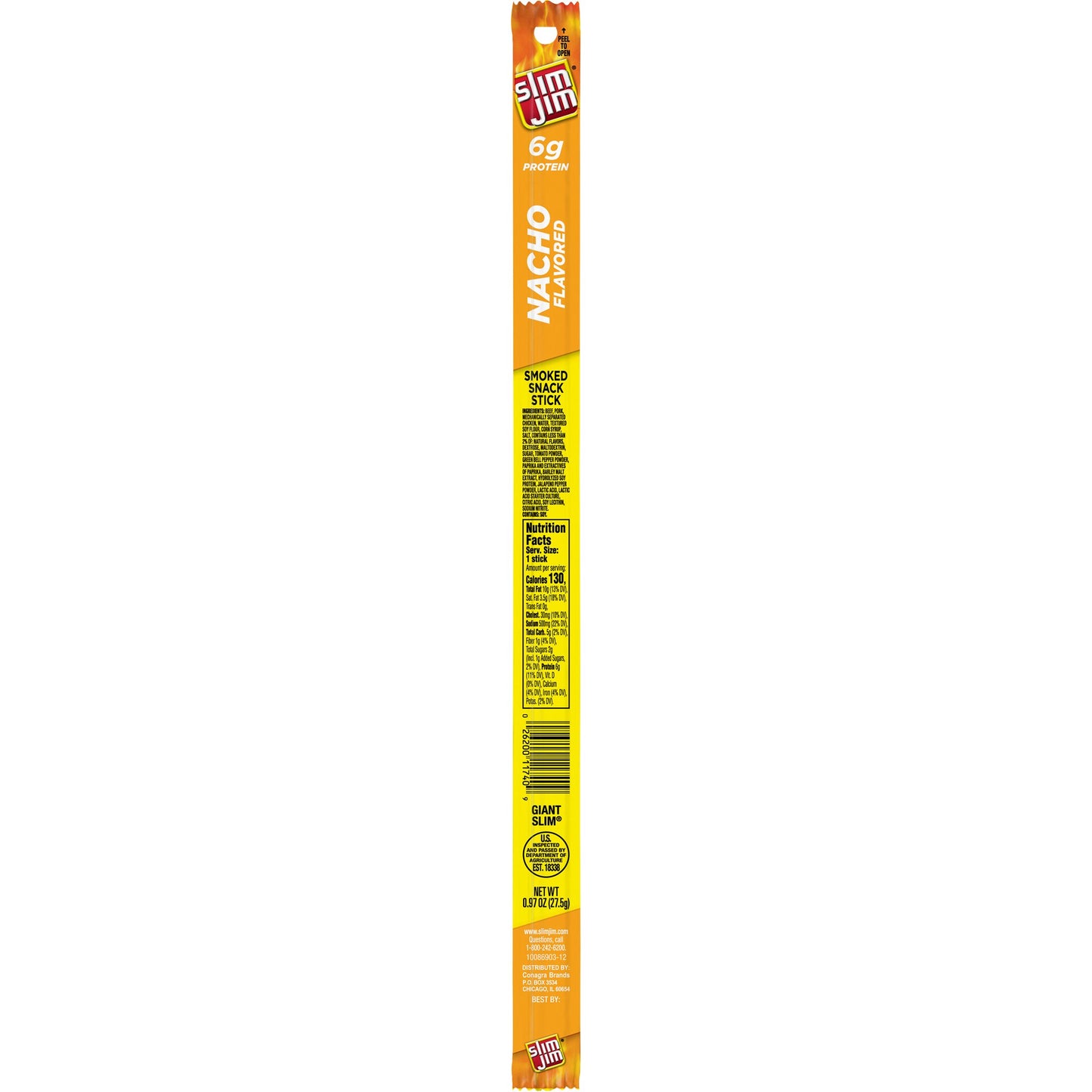 Slim Jim Giant .97oz Nacho