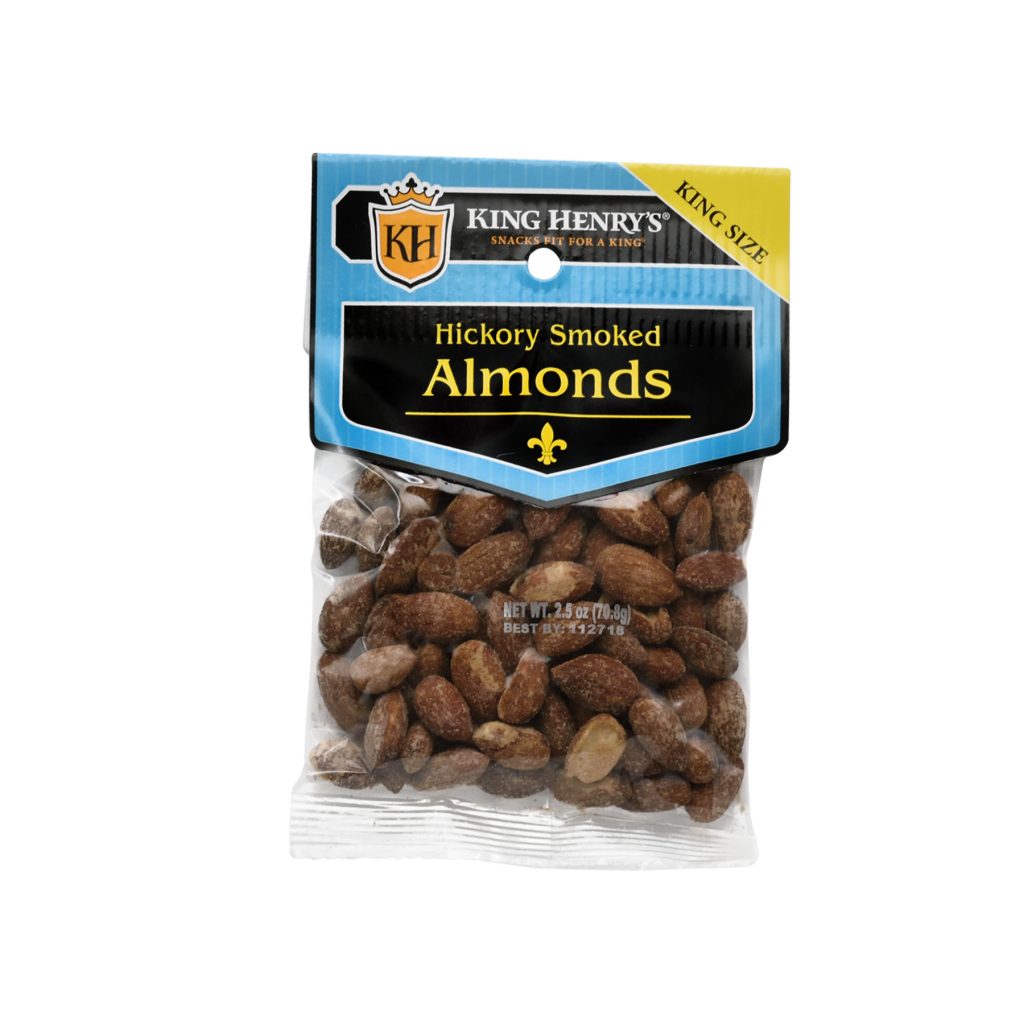 King Henry Hickory Almonds King Size