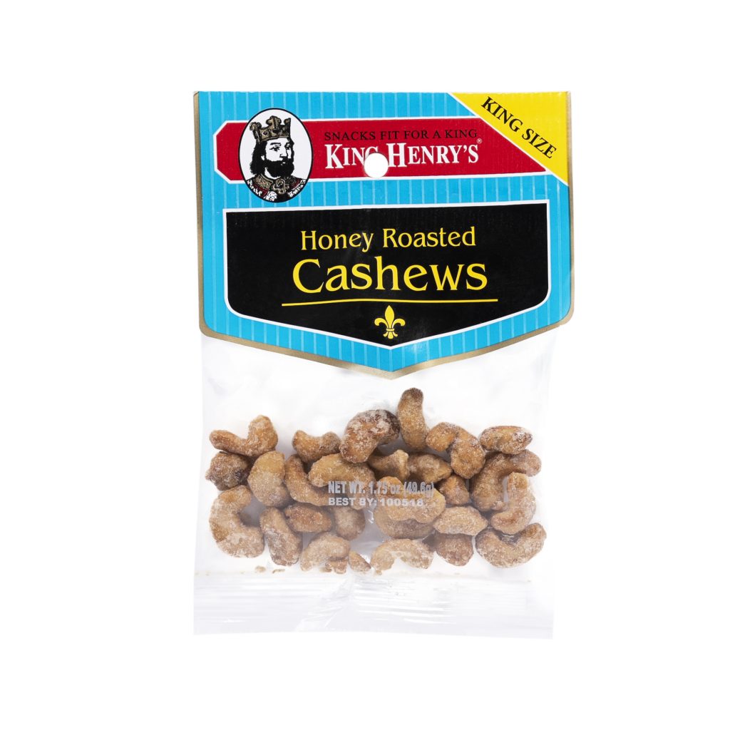 King Henry Honey Cashews King Size