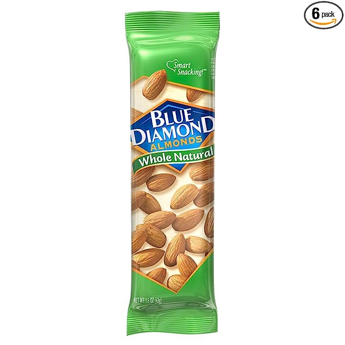 Blue Diamond Whole Natural 1.5oz Almonds