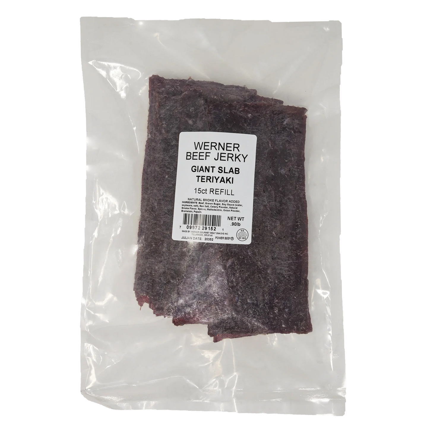 Werner Slab 15-Count Teriyaki