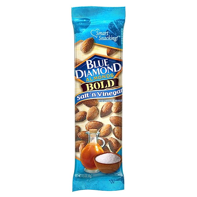 Blue Diamond Salt and Vinegar 1.5oz Almonds