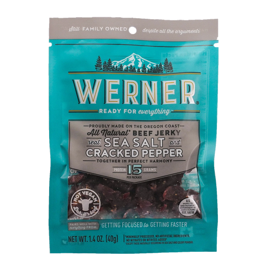 Werner 1.4oz Sea Salt and Pepper