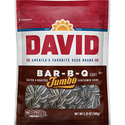 David Sunflower Seeds BBQ Jumbo 5.25oz