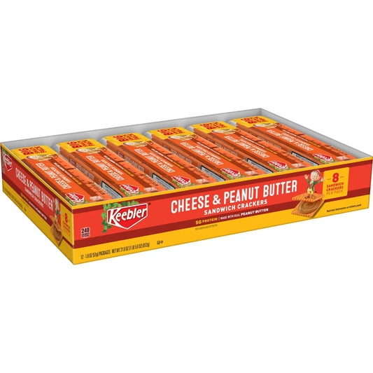 Keebler 1.8oz Cheese and Peanut Butter Cracker