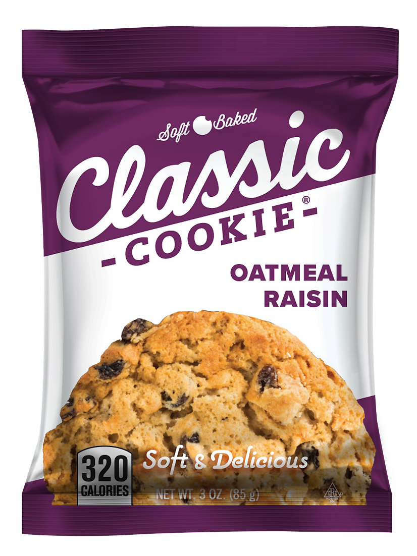 Classic Cookies 3oz Oatmeal Raisin
