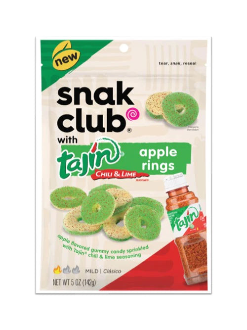 Snack Club Premium Size Tajin Apple Rings