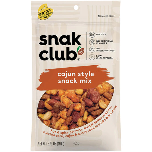 Snack Club Premium Size Cajun Style Snack Mix