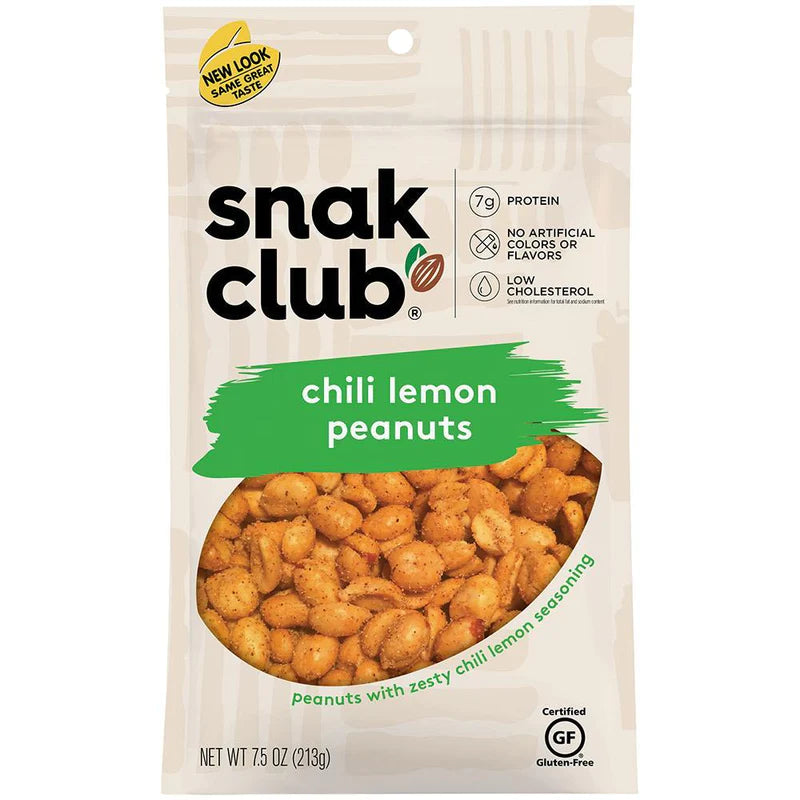 Snack Club Premium Size Chili Lemon Peanuts