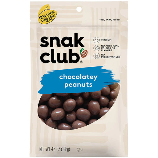 Snack Club Premium Size Chocolatey Peanuts