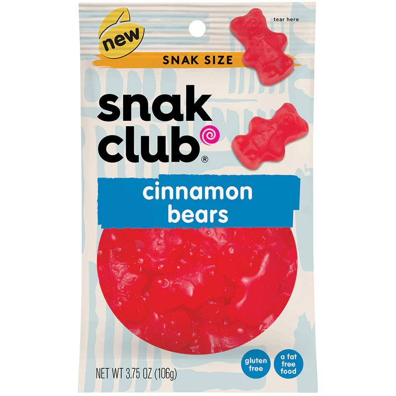 Snack Club Snack Size Cinnamon Bears