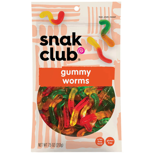 Snack Club Premium Size Gummy Worms