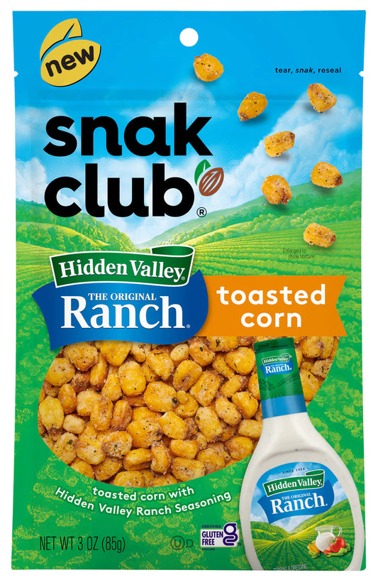 Snack Club Premium Size Hidden Valley Ranch Toasted Corn