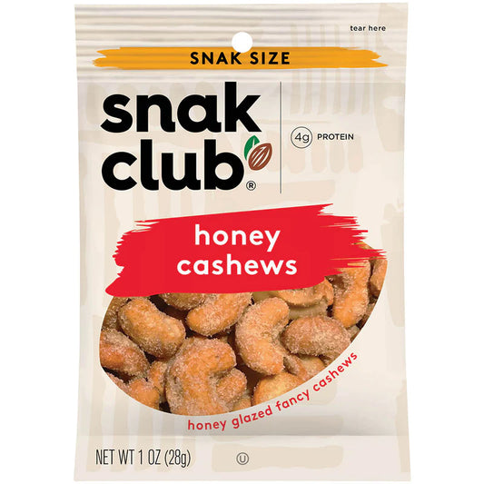 Snack Club Snack Size Honey Cashews