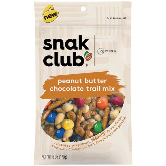 Snack Club Premium Size Peanut Butter Chocolate Trail Mix