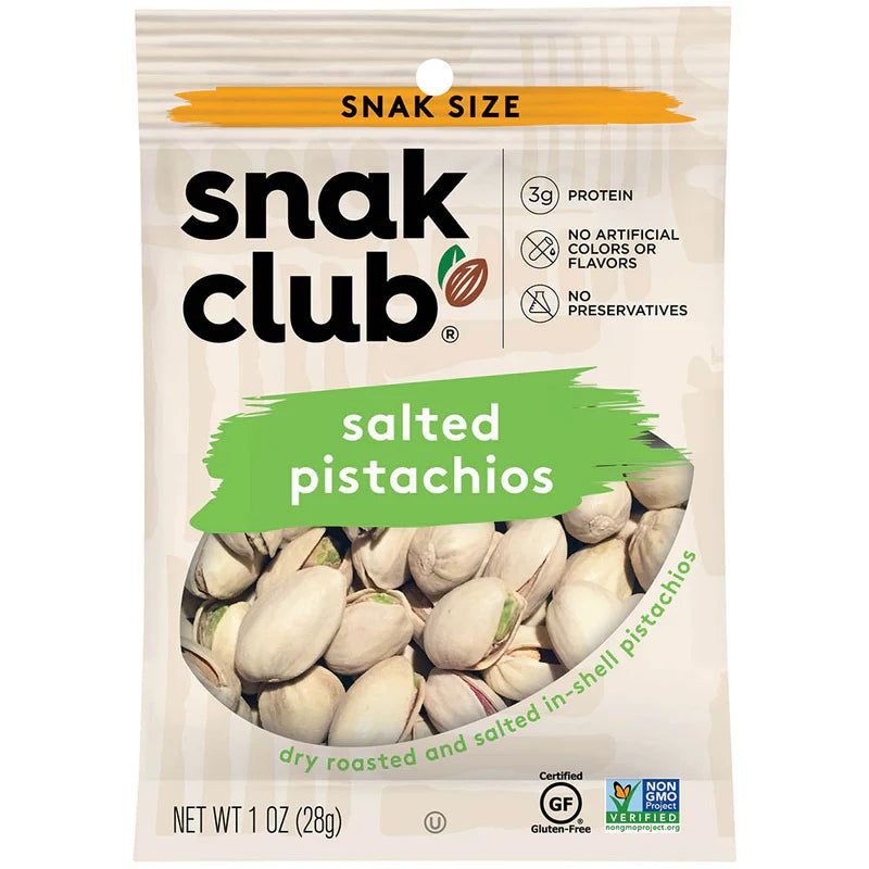 Snack Club Snack Size Salted Pistachios