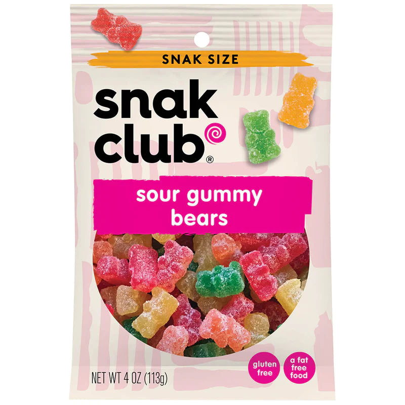 Snack Club Snack Size Sour Gummy Bears