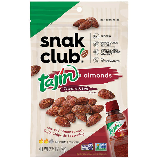 Snack Club Premium Size Tajin Almonds