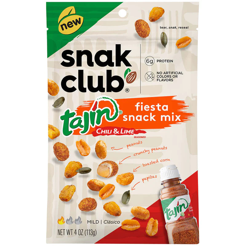 Snack Club Premium Size Tajin Fiesta Snack Mix