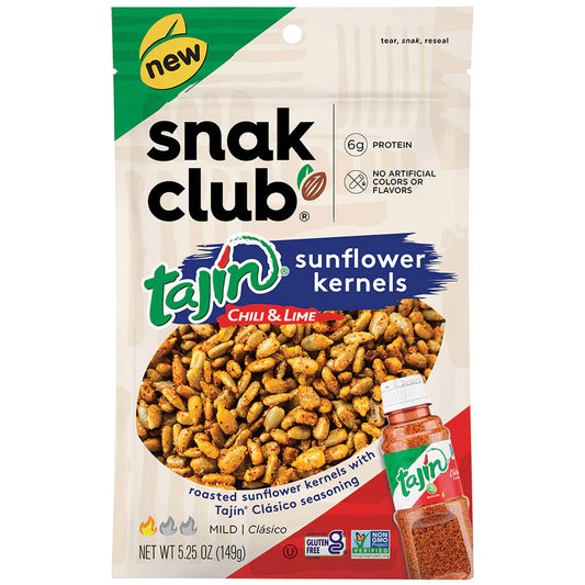 Snack Club Premium Size Tajin Sunflower Kernels