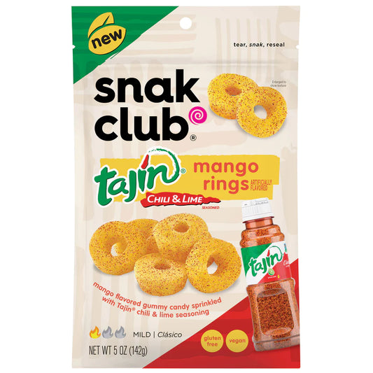 Snack Club Premium Size Tajin Mango Rings