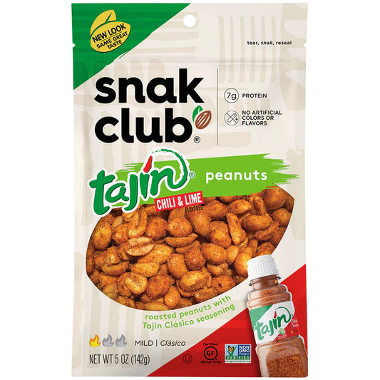 Snack Club Premium Size Tajin Peanuts