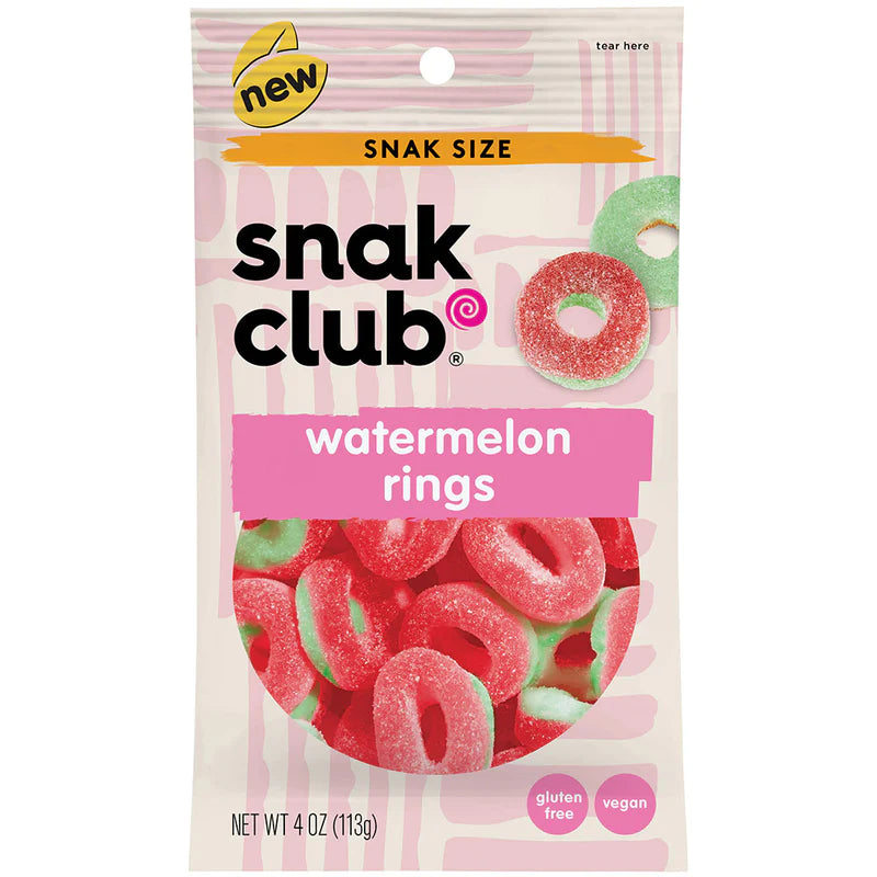 Snack Club Snack Size Watermelon Rings