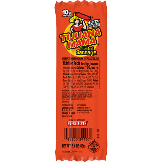 Tijuana Mama 2.4oz Pickled Sausage