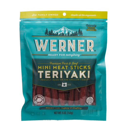 Werner Mini Sticks 5oz Teriyaki