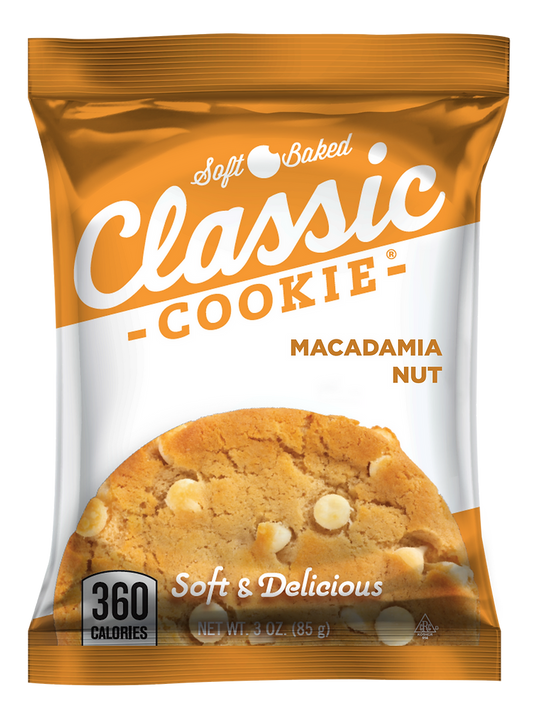 Classic Cookies 3oz White Chocolate Macadamia Nut