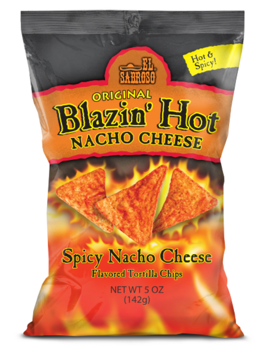 El Sabroso Blazin' Hot Nacho Tortilla Chips