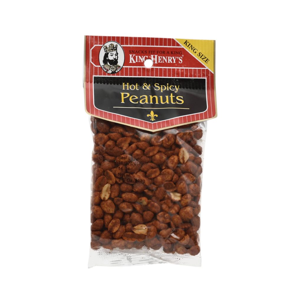 King Henry Hot and Spicy Peanuts King Size