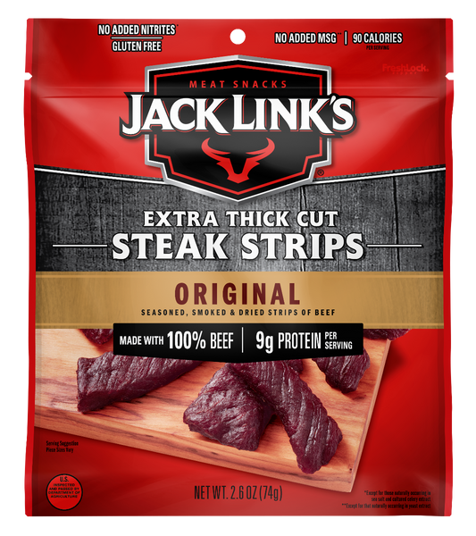 Jack Links 3.25oz Extra Thick Strips Original