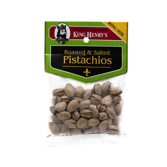 King Henry Salted Pistachios King Size